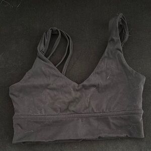 Black Strappy Bralette buffbunny